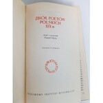 HERTZ Paweł - ZBIÓR POETÓW POLSKICH XIX w.