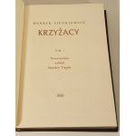 SIENKIEWICZ Henryk - KRZYŻACY Tom I-II wyd 1 z drzeworytami Toepfera