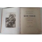 SIENKIEWICZ Henryk - QUO VADIS Ilustracje JAN STYKA, WYDANIE W STANIE WYDAWNICZYM!