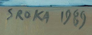 Jacek Sroka (ur. 1957, Kraków), Bez tytułu, 1989