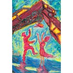 Krzysztof Skarbek (né en 1958 à Wrocław), Voitures volantes, 1988