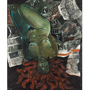Benon Liberski (1926 Łódź - 1983 Łódź), Odpakowana, 1970