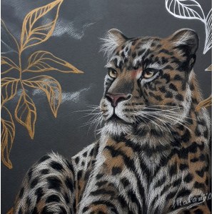 Oksana MALANIJ (née en 1980), The Mighty Cat, 2024