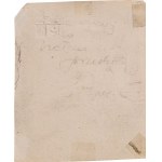 Jan MATEJKO (1838 Kraków - 1893 Kraków), Szkic do obrazu Hołd Pruski - praca dwustronna
