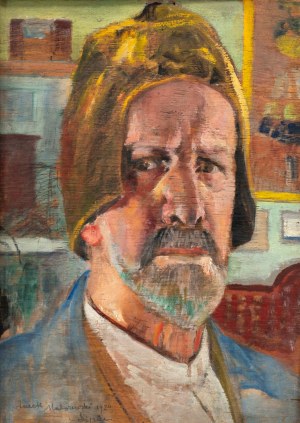 Jacek MALCZEWSKI (1854 Radom - 1929 Kraków), Autoportret, 1924