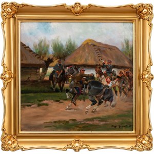 Jerzy KOSSAK (1886 Krakow - 1955 Krakow), Alarm