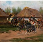 Jerzy KOSSAK (1886 Krakow - 1955 Krakow), Alarm