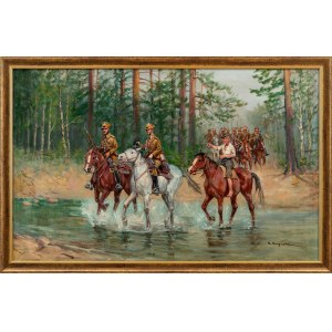 Mieczysław KRZYŻAK (1914 - 1984), 23rd Grodno Lancers Regiment
