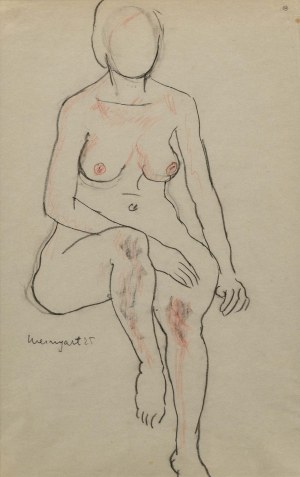 Joachim WEINGART (1895 Drohobycz - 1942 Oświęcim), Akt kobiecy, 1925