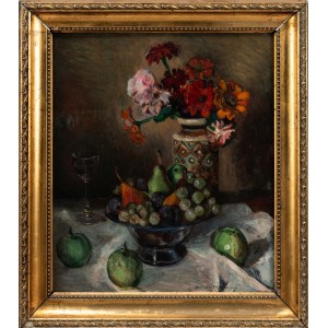 Mieczysław FILIPKIEWICZ (1891 Cracovie - 1951), Nature morte, 1932