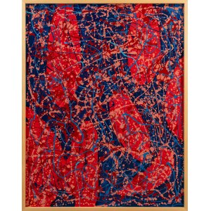Edward DWURNIK (1943 Radzymin - 2018 Warszawa), Obraz nr 176, z cyklu: „Dwudziesty piąty”, 2003