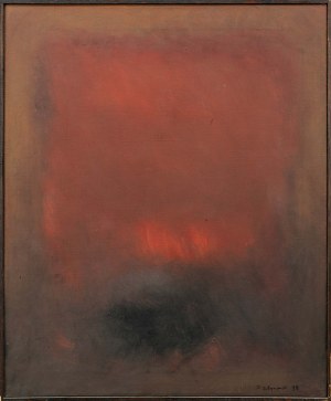 Janusz EYSYMONT (1930 Lwów - 1991 Warszawa), Pejzaż ze światłem, 1990