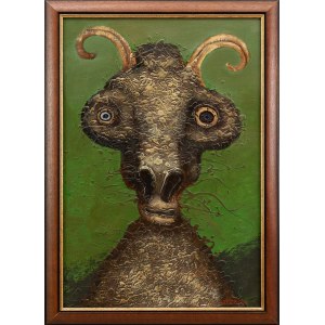 Jan LEBENSTEIN (1930 Brześć nad Bugiem - 1999 Kraków), Mouton, 1974