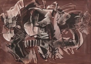 Alfred LENICA (1899 Pabianice - 1977 Warszawa), Poszukiwanie 51, 1962