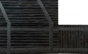 Tomasz TATARCZYK (1947 Katowice - 2010 Warszawa), Czarne pudło - tryptyk, 1984