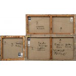 Tomasz TATARCZYK (1947 Katowice - 2010 Varsovie), Boîte noire - triptyque, 1984