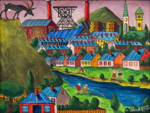 Paweł WRÓBEL (1913 Katowice-Szopienice - 1984), Noc poślubna, 1983
