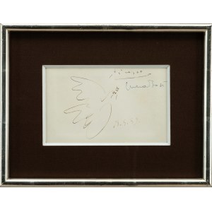 Pablo PICASSO (1881 Malaga - 1973 Mougins), Gołąb pokoju, 1959