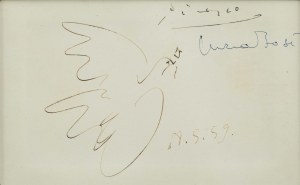 Pablo PICASSO (1881 Malaga - 1973 Mougins), Gołąb pokoju, 1959