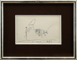 Pablo PICASSO (1881 Malaga - 1973 Mougins), Kompozycja, 1961