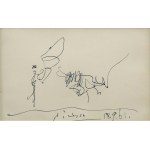 Pablo PICASSO (1881 Malaga - 1973 Mougins), Kompozycja, 1961