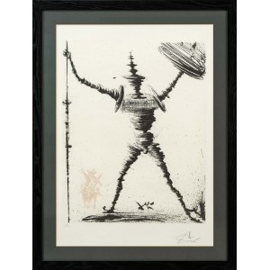 Salvador DALÍ (1904 Figueres, Hiszpania - 1989 Figueres, Hiszpania), Don Quichotte