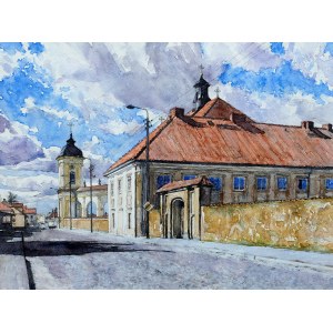 Krzysztof Chyży Podlasie. Tykocin. Bývalý misionársky kláštor a kostol Najsvätejšej Trojice.