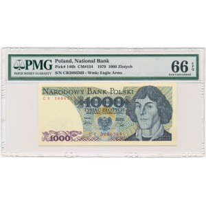 1.000 złotych 1979 - CR - PMG 66 EPQ