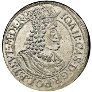 Jan II Kazimierz, Ort Toruń 1655 HIL - NGC MS64