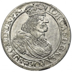 Jan II Kazimierz, Ort Gdańsk 1660 DL - PCGS AU58