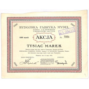 Bydgoska Fabryka Mydła, 1000 marek 1921 