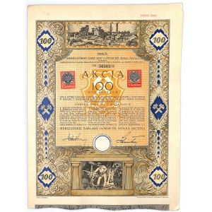 Sierszańskie Zakłady Górnicze S.A. w Sierszy, Em.6, 100 złotych 1925