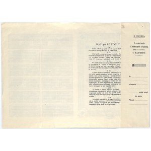 Przetwórnia Chemiczna Drzewa S.A., Em.2, 1000 marek 1923