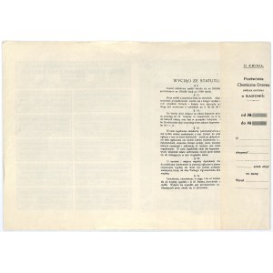 Przetwórnia Chemiczna Drzewa S.A., Em.2, 5x1000 marek 1923