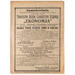 EKONOMIA S.A. Gospodarstwa Krajowego, Em.1, 50x250000 marek 1922 z zawiadomieniem