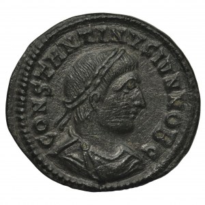 Cesarstwo Rzymskie, Konstantyn II (337-340), jako cezar (317-337), Follis 