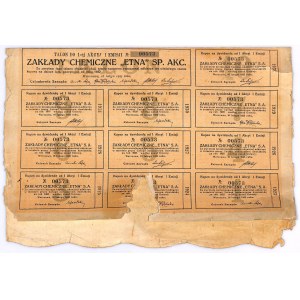 Zakłady Chemiczne ETNA S.A., 10000 marek 1923