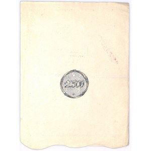 Zakłady Przędzalniczo - Tkackie w Krośnie S.A., Em.5, 5x500 marek 1923