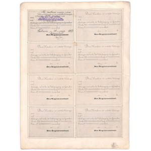 KUX SCHEIN Kopalnia Friedrich Wilhelm, 1 Kuks 1867 Katowice - DUŻA RZADKOŚĆ