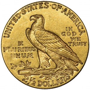 USA, 2 1/2 dolara 1913 Filadelfia - Indian Head