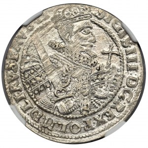 Zygmunt III Waza, Ort Bydgoszcz 1622 - NGC MS62