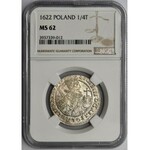 Zygmunt III Waza, Ort Bydgoszcz 1622 - NGC MS62