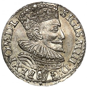 Zygmunt III Waza, Trojak Malbork 1594 - zamknięty pierścień