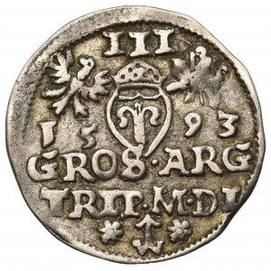 Zygmunt III Waza, Trojak Wilno 1593