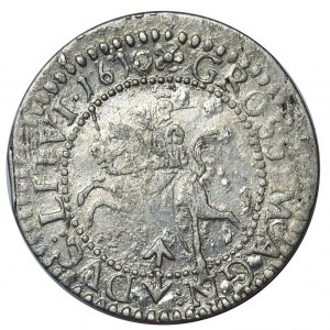 Zygmunt III Waza, Grosz Wilno 1610 - ILUSTROWANY