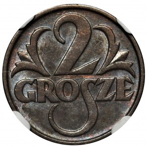 2 grosze 1935 - NGC MS62 BN