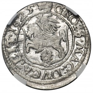 Zygmunt III Waza, Grosz Wilno 1625 - NGC MS60