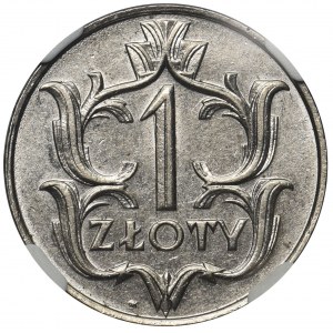 1 złoty 1929 - NGC AU58