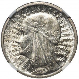 Głowa Kobiety, 2 złote 1932 - NGC MS63