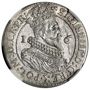 Zygmunt III Waza, Ort Gdańsk 1624/3 - NGC MS64 - PR•